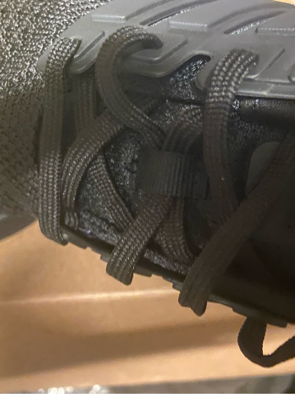 adidas  big kids  All-Black Athletic Running Sneakers